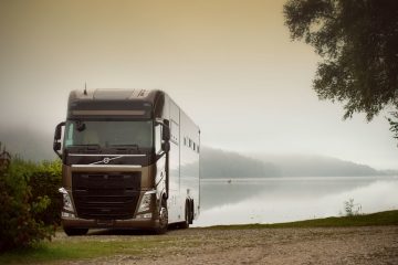 Volvo FH paardenvrachtwagen