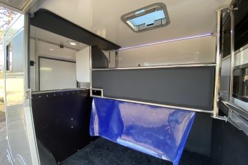 2-paards dicht borstschot